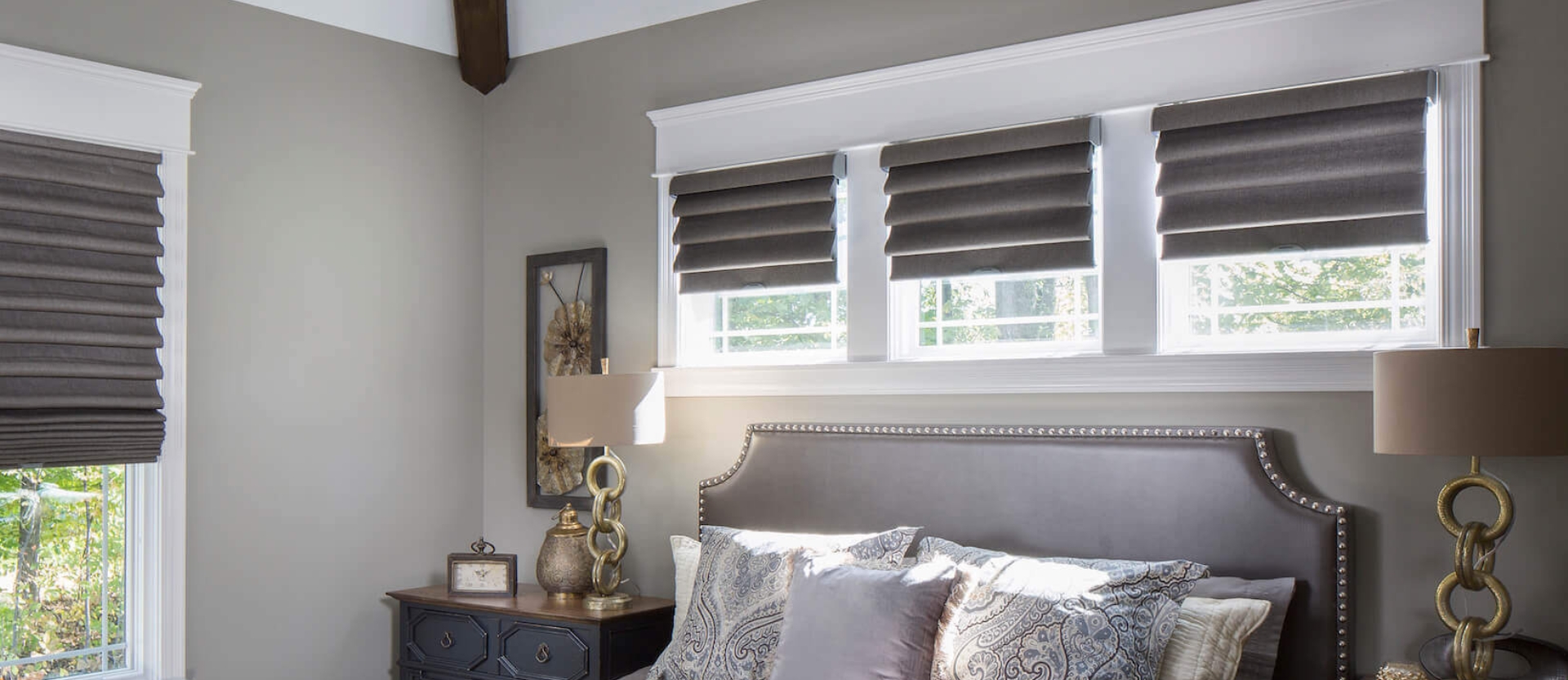 window treatments that dont hide trim