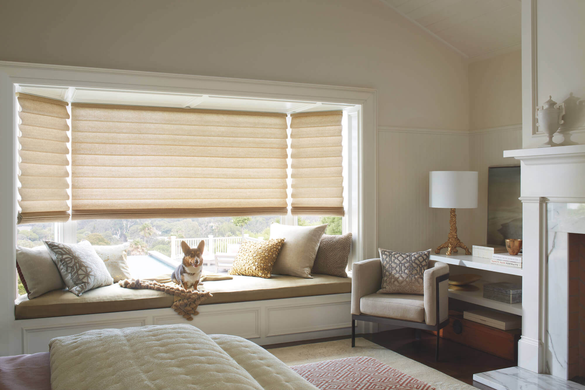 Bay Windows Drapery Street   Bay Window Treatments 